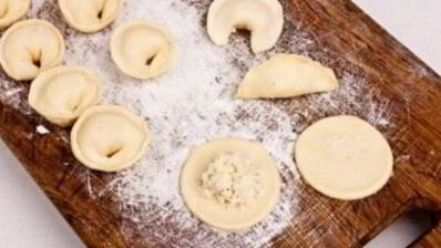 вареники с редькой