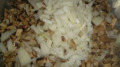 вареники с шампиньонами