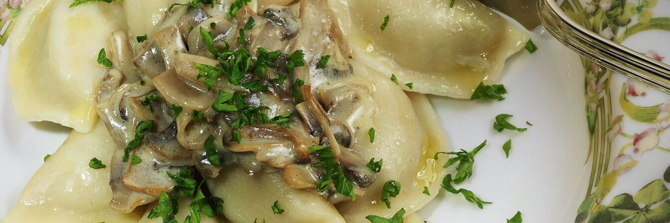 Вареники с телятиной