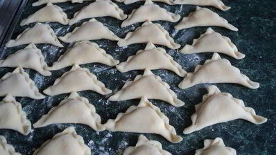 вареники с творогом