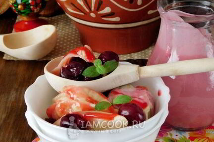 Вареники с вишней на кефире