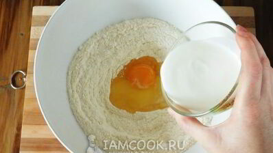 вареники с вишней на кефире