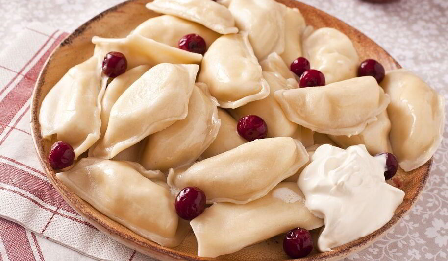 Рецепт вареников с замороженной вишней