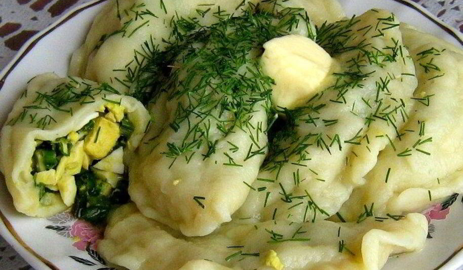 Рецепт вареников со шпинатом