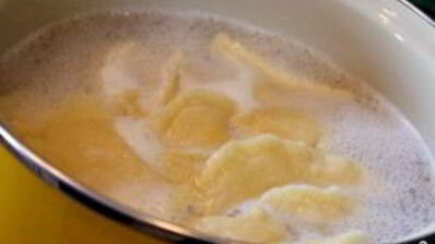 вареники со шпинатом