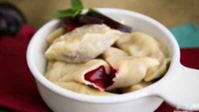 вареники со сливами