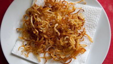 жареные вареники с картошкой