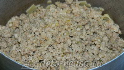 яичная лапша с мясом и овощами