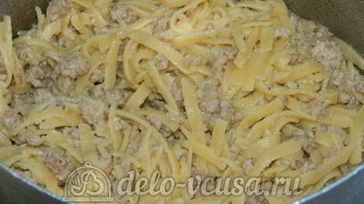 яичная лапша с мясом и овощами