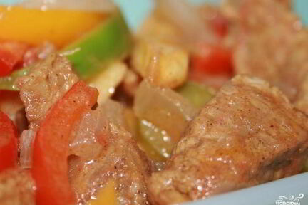 Телятина жаркое