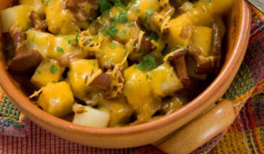 Рецепт жаркого из баранины с лисичками