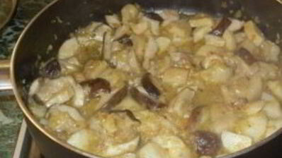 жаркое из белых грибов