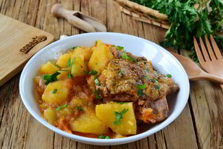 Жаркое из гуся