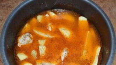 жаркое из курицы в мультиварке