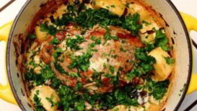 жаркое из телятины с картошкой