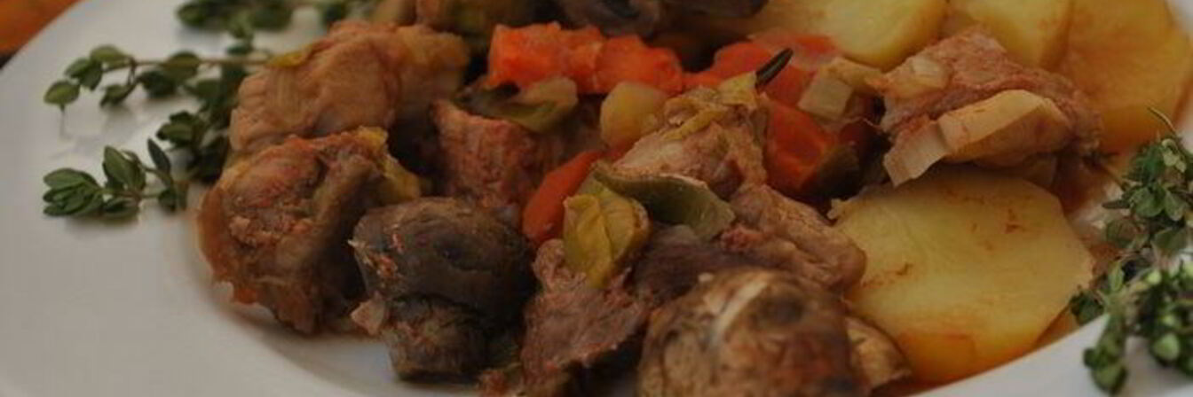 Жаркое с мясом и картофелем По-новому