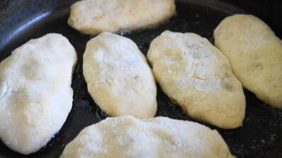 картофельные зразы с острой мясной начинкой