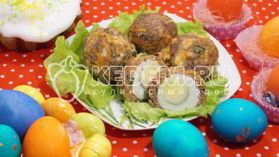 мясные зразы с яйцом