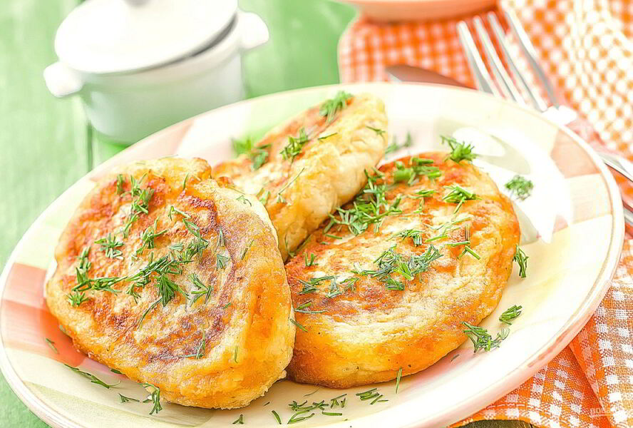 Зразы картофельные с фаршем