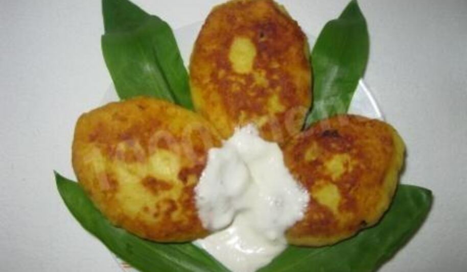 Рецепт зраз картофельных с горохом и грибами