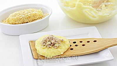 зразы картофельные с мясом