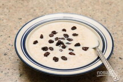 Быстрая каша в микроволновке