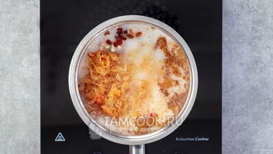 геркулесовая каша яблочный пирог