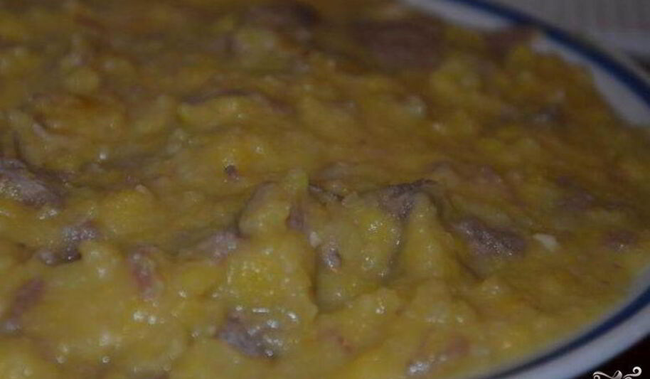 Рецепт гороховой каши с фаршем