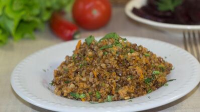 гречка по купечески с фаршем