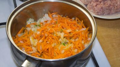 гречка по купечески с фаршем