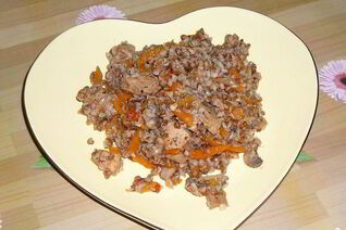 Гречка по-купечески со свининой в духовке