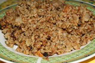 Гречка по-купечески со свининой