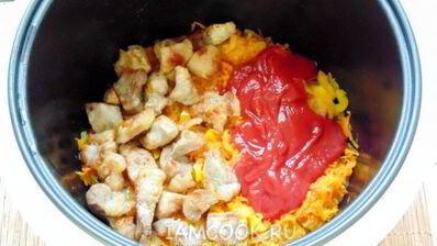 гречка по-купечески в мультиварке со свининой