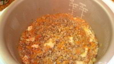 гречка по-купечески в мультиварке