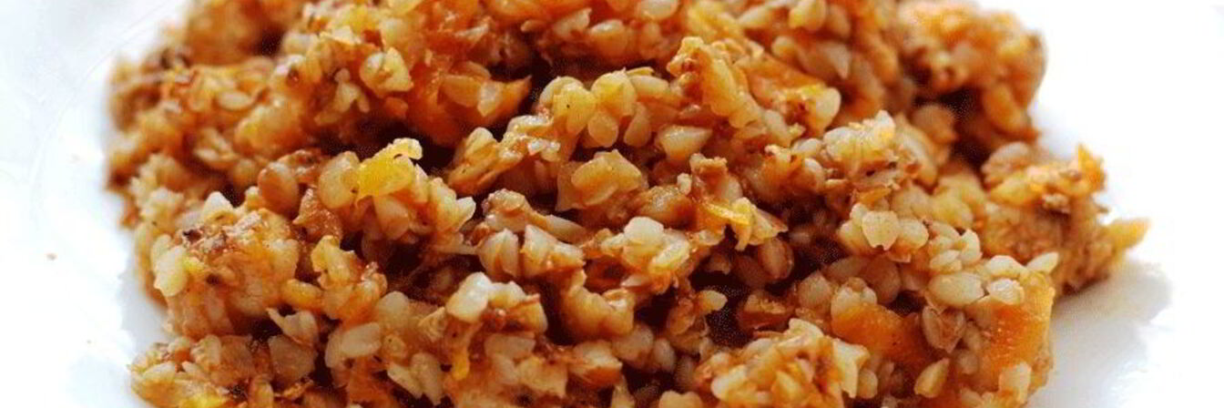 Гречка с фаршем в мультиварке