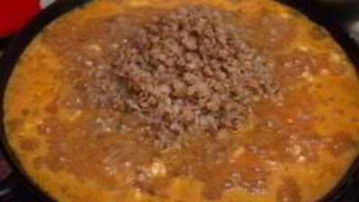 гречка с фаршем