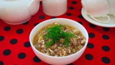 гречка с фаршем