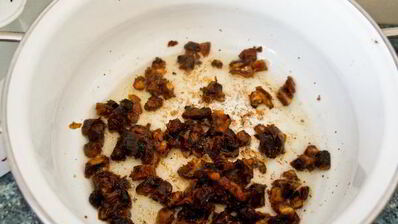 гречка с финиками и апельсинами