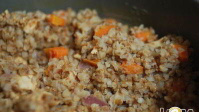 гречка с курицей и овощами в мультиварке