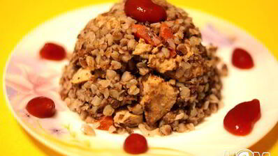 гречка с курицей и овощами в мультиварке