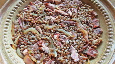 гречка с курочкой под сыром