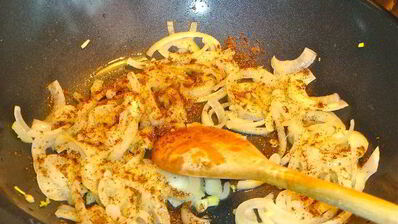 гречка с луком по-берберски