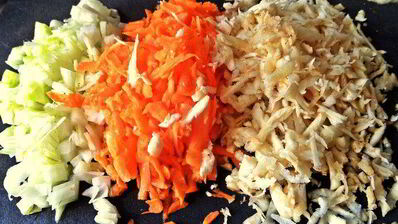 гречка с мясом и корнеплодами