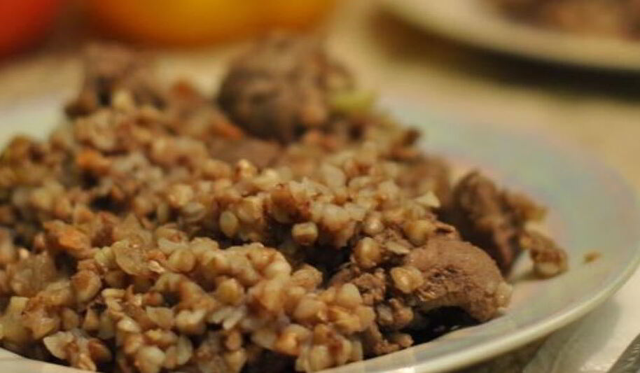 Рецепт гречки с печенью в мультиварке