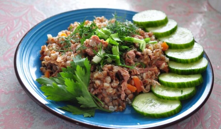 Рецепт гречки с тушенкой ветчиной в мультиварке