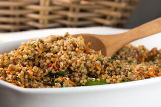 Гречка в азиатском стиле