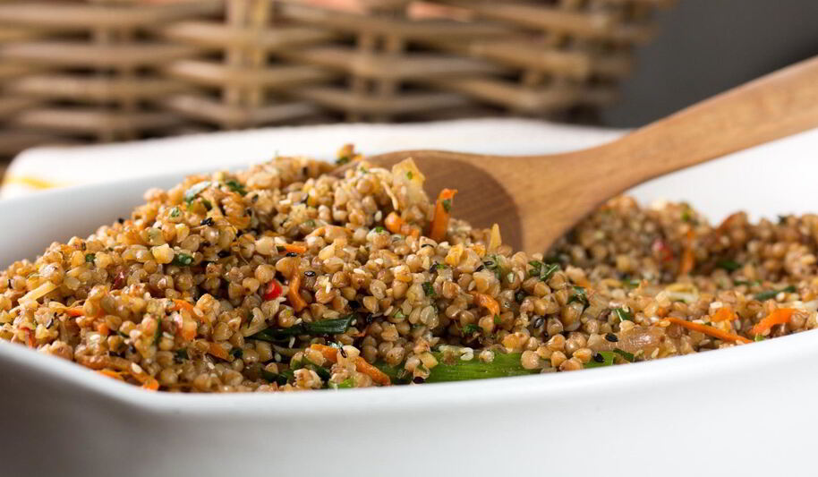 Рецепт гречки в азиатскома стиле