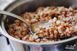 Гречневая каша с маслом