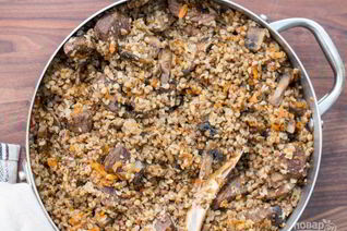 Гречневая каша с мясом