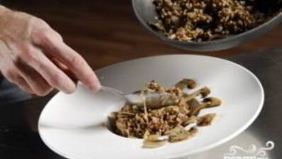 гречневая каша с шампиньонами